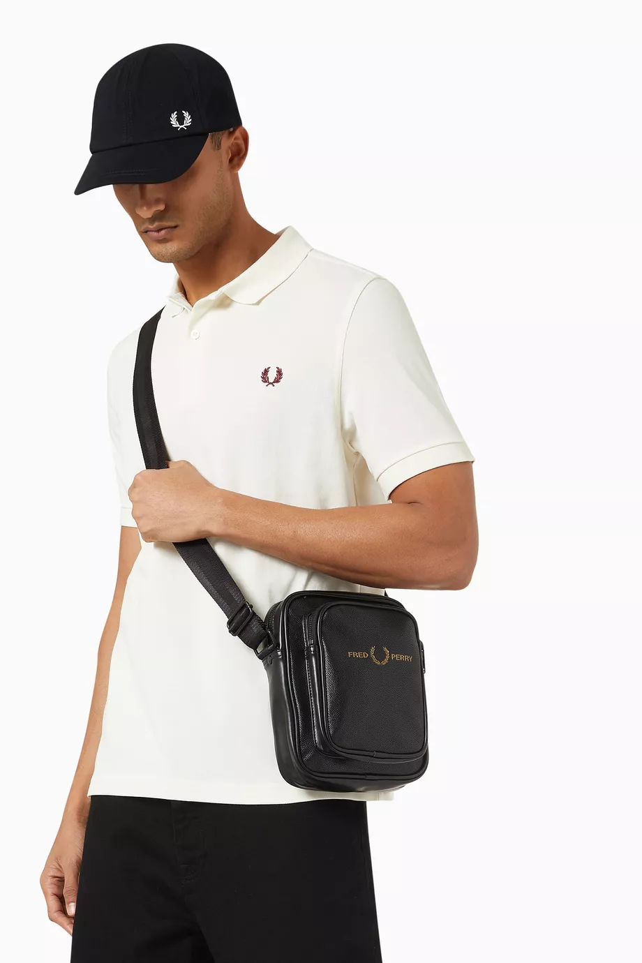 Fred perry side bag on sale