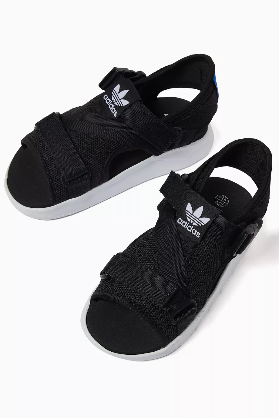 Buy adidas Black 360 3.0 Sandals in Mesh For Boys Online Ounass Oman