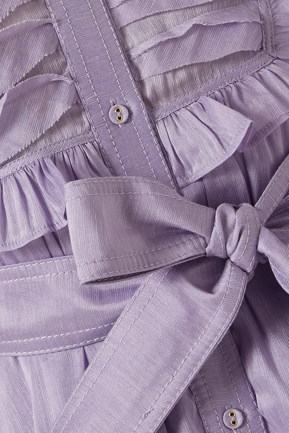 iris pleated bib midi dress Buy Aje Purple Iris Pleated Bib Midi Dress in Silk-linen Gauze For Women  Online