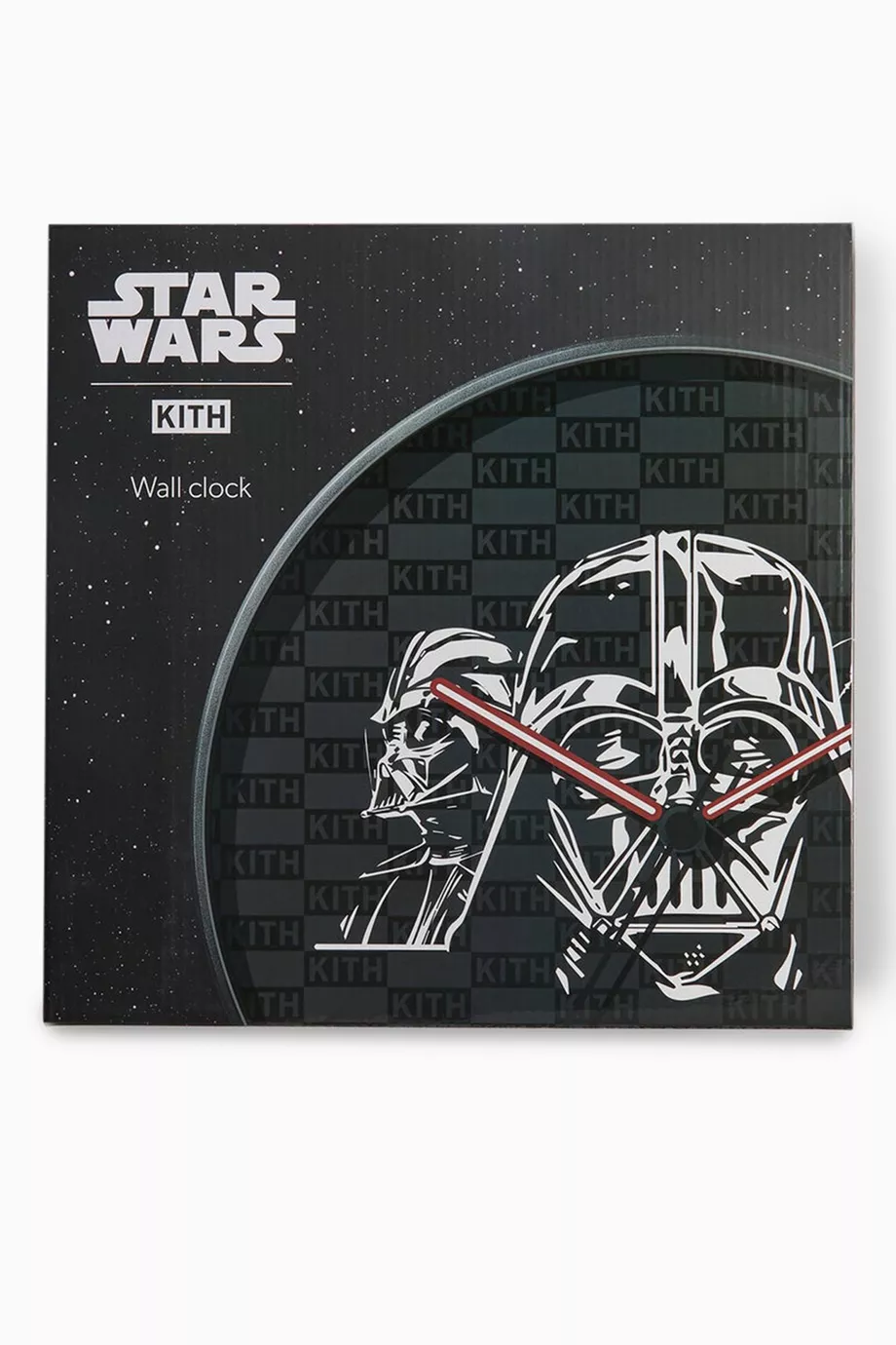 希少！キス Kith Darth Vader Wall Clock Buy Kith Black x Star Wars Darth Vader™ Wall Clock For Men Online