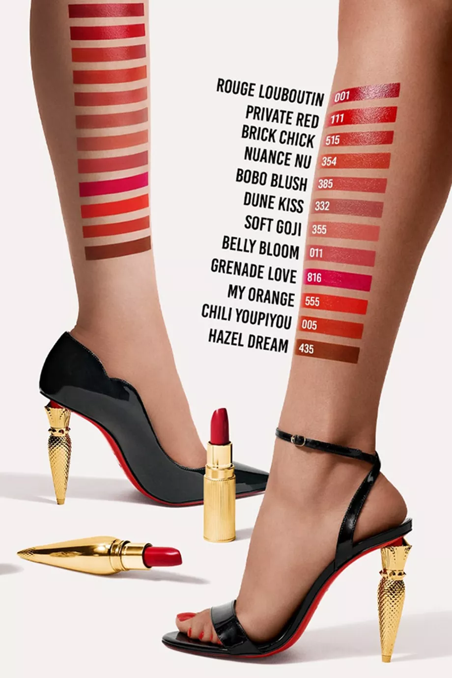 Buy Christian Louboutin Beauty 355 Soft Goji Silky Satin Lipstick