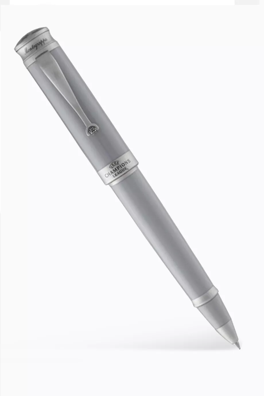 Buy Montegrappa Grey UEFA Basic Rollerball Pen in Resin For UNISEX