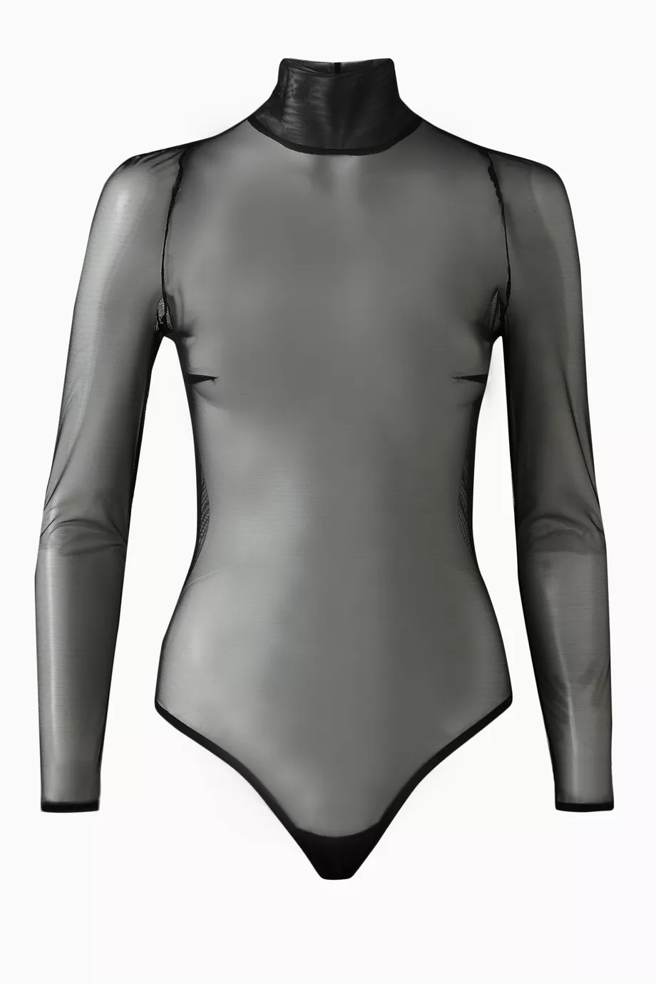 トップス josemoon SHEER BODY SUITS SHEER MONOGRAM TOPS – JOSEMOON