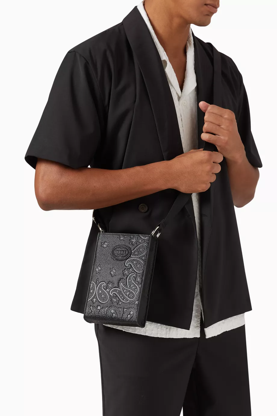 新品未使用 Kith Paisley Emmett Bag - Black 216335674_blk_fr.jpg?ts=