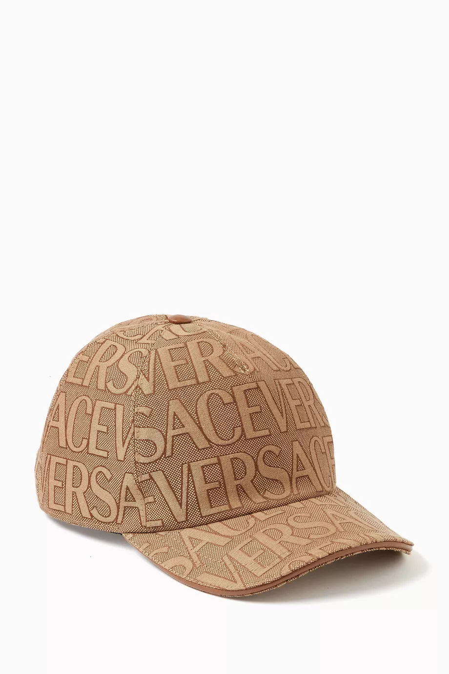 Buy Versace Metallic All-over Print Baseball Cap in Jacquard For