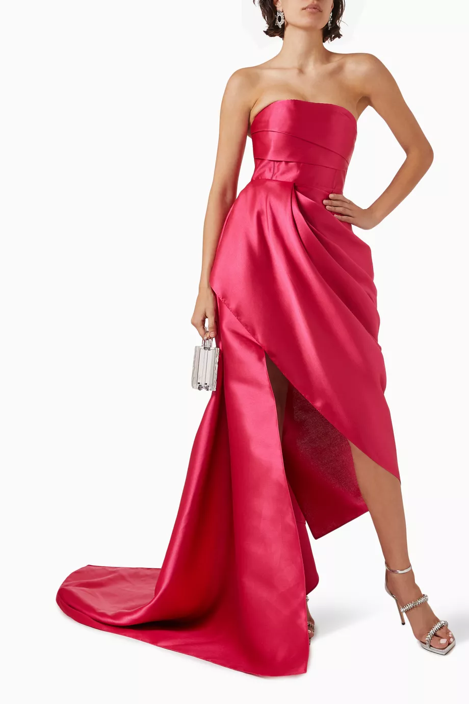 solace london raya midi dress Buy Solace London Pink Raya Midi Dress For Women Online