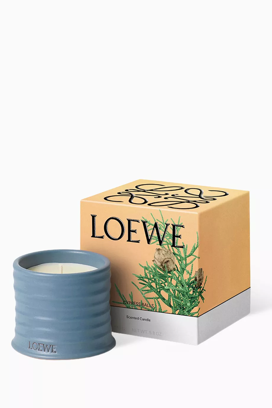 Buy LOEWE PERFUMES Small Cypress Balls Scented Candle, 170g For