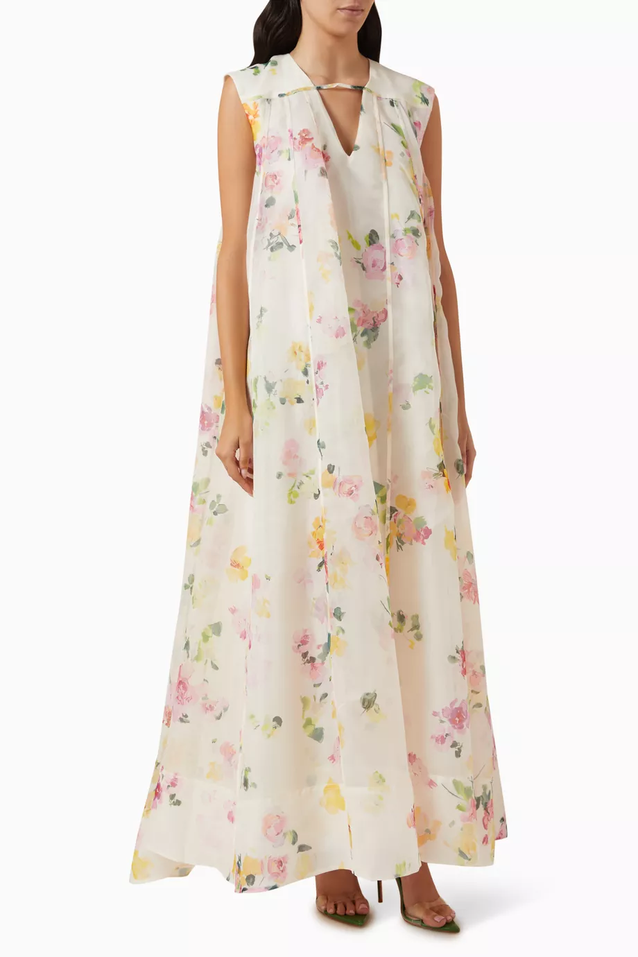 Buy Aje Multicolour Earthen Trapeze Maxi Dress For Women Online | Ounass  Oman