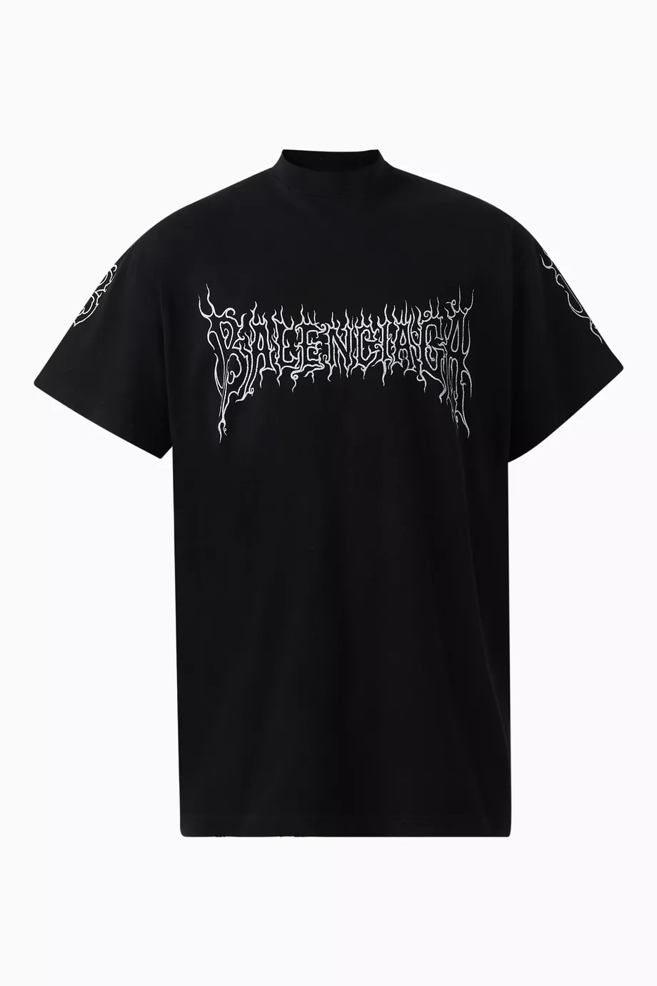 Buy Balenciaga Black Unisex Darkwave Oversized T-shirt in Vintage