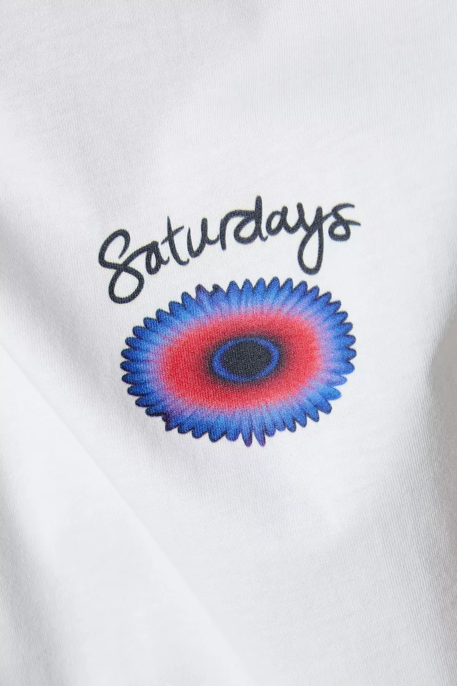 Buy Saturdays NYC White x Shawna X Graphic Shirt in Cotton Jersey