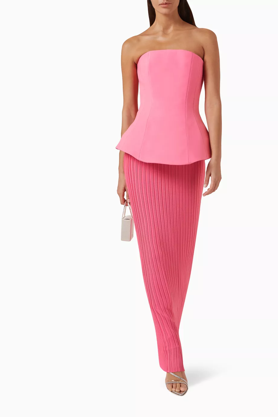 arella maxi dress solace london Buy Solace London Pink Arella Strapless Maxi Dress For Women Online