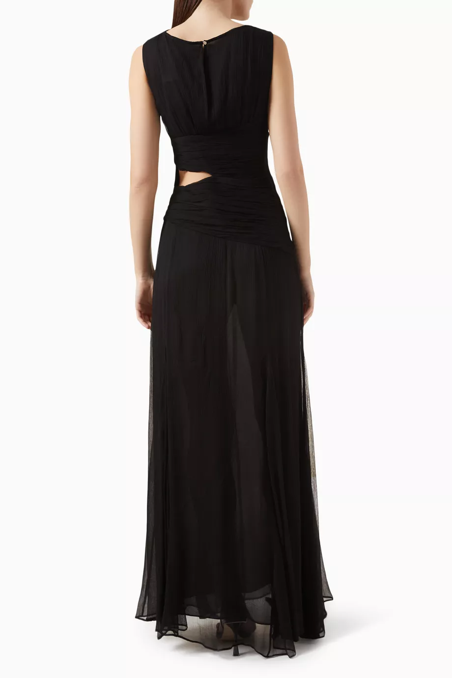 Buy Shona Joy Black Claude Cut-out Maxi Dress For Women Online | Ounass Oman
