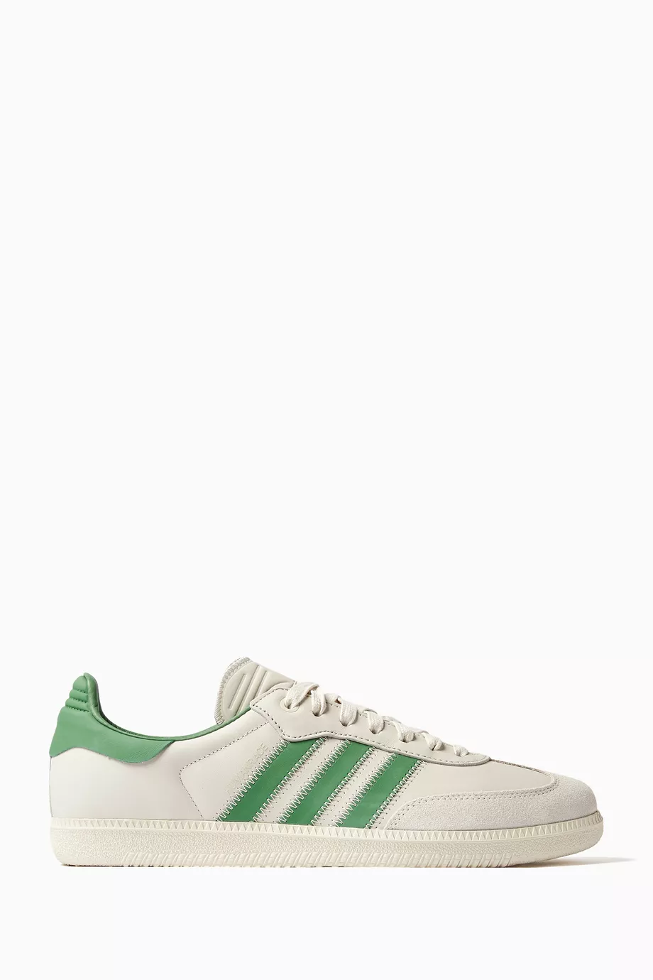 Buy adidas Green Humanrace Samba Sneakers in Leather For Men Online |  Ounass Oman