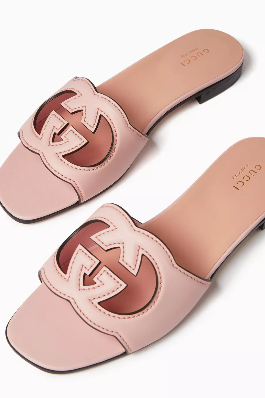 Gucci flip flop pink cheap