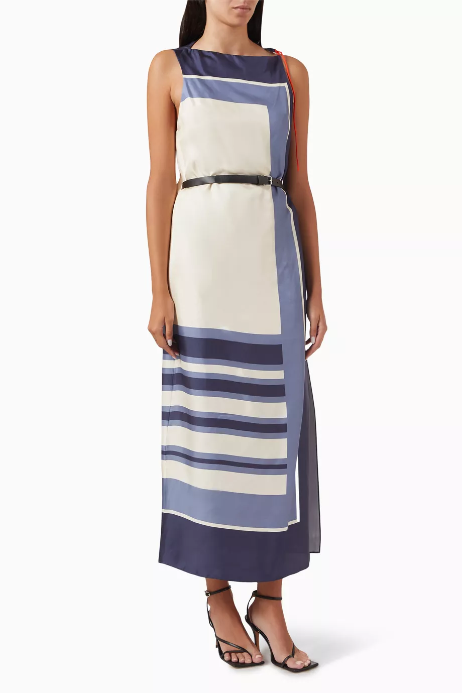 sir dazed belted midi dress Modest yet alluring, SIR welcomes the Dazed Belted Midi Dress in Studio  Print. #cocoandlola