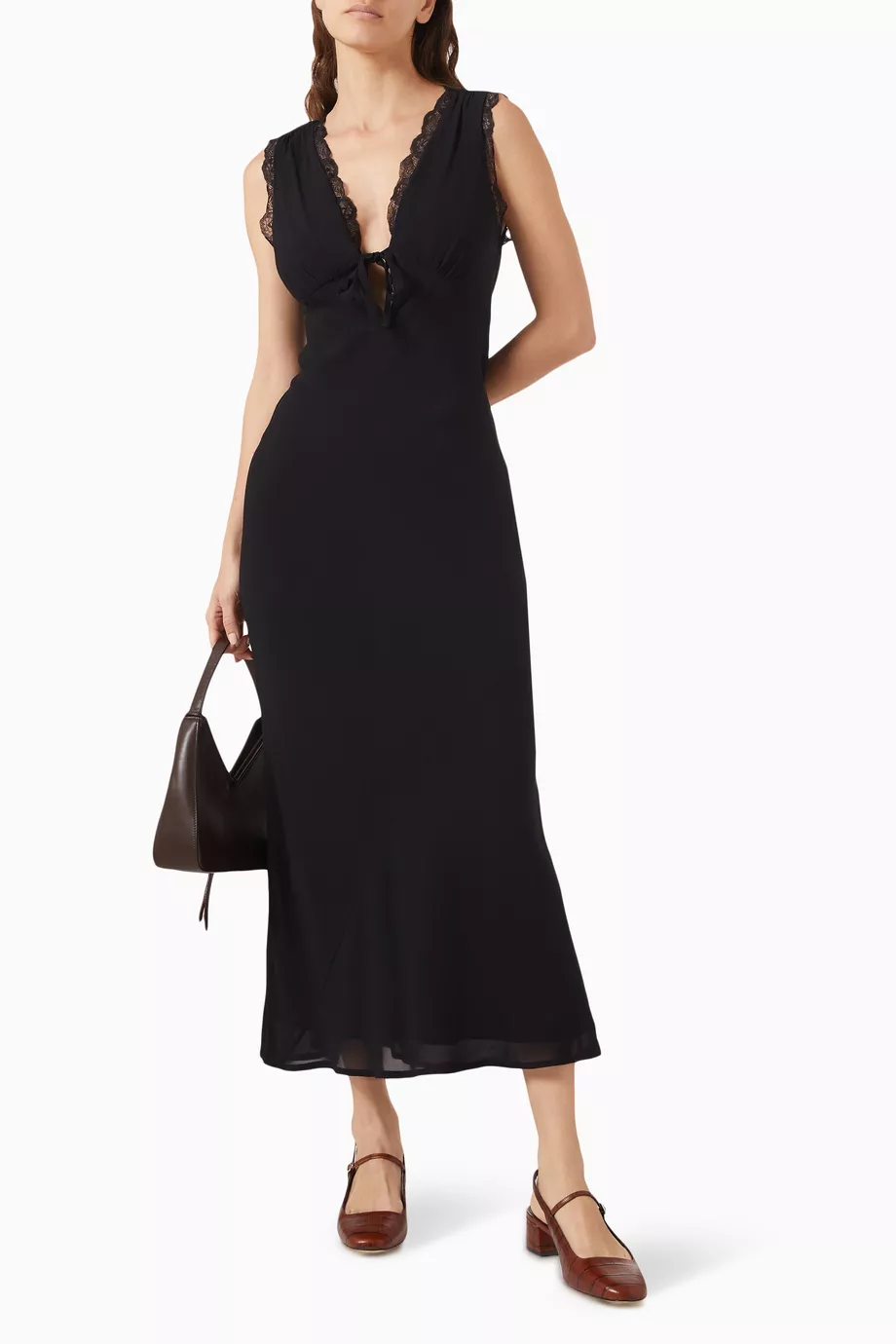 reformation sharla midi dress Reformation Sharla Midi Dress at MarketFair Shoppes in Princeton, NJ