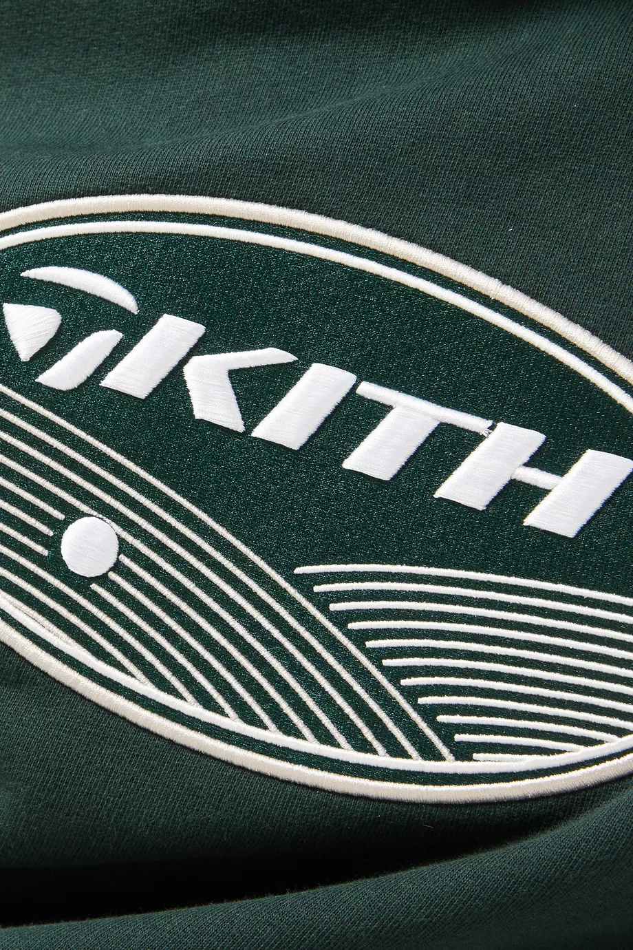 Buy Kith Green x Taylormade Fairway Nelson Hoodie in Cotton Fleece