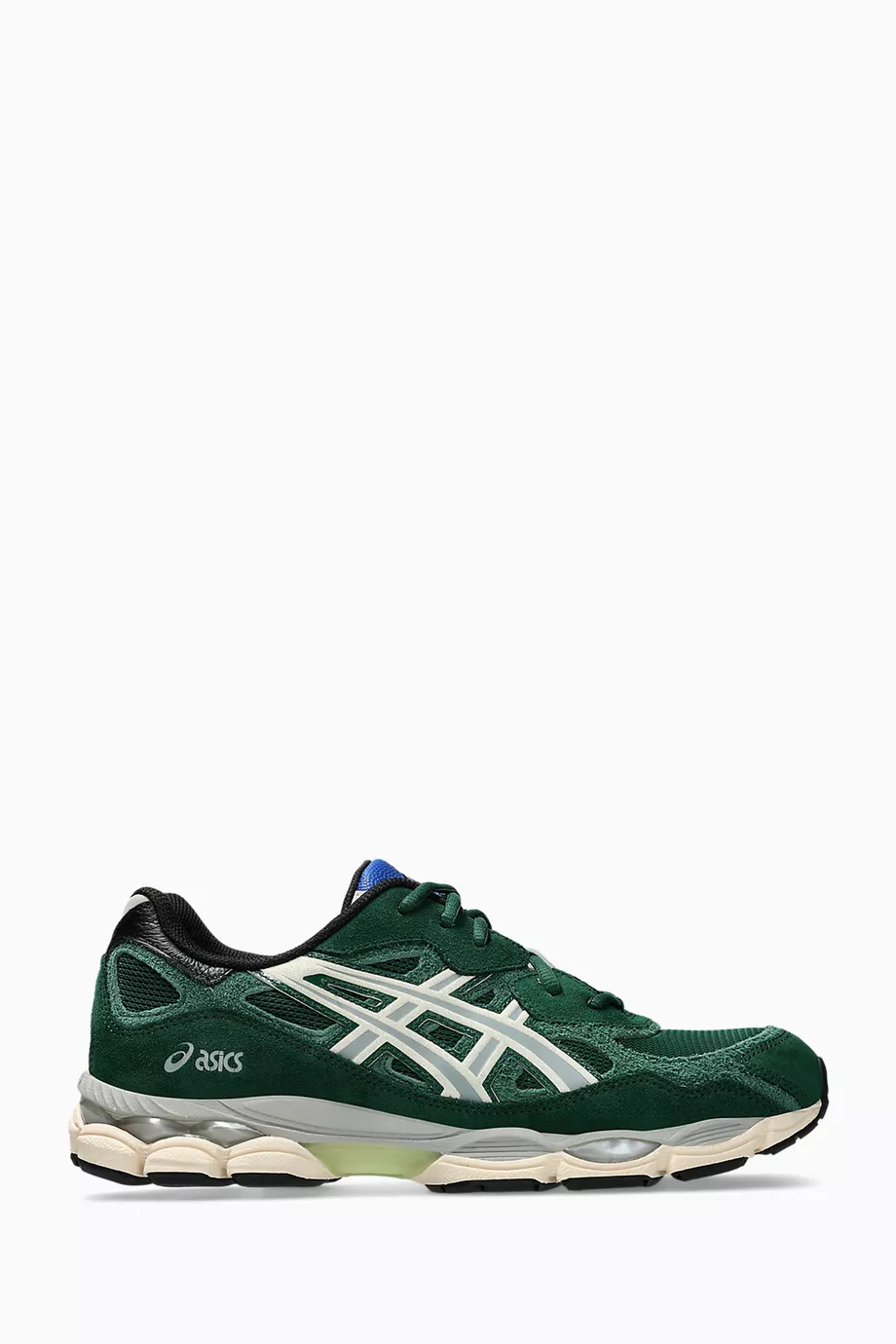ballaholic×asics Mesh sible. sizeXL Buy Asics Green Ballaholic Gel-NYC Sneakers in Mesh For Men Online