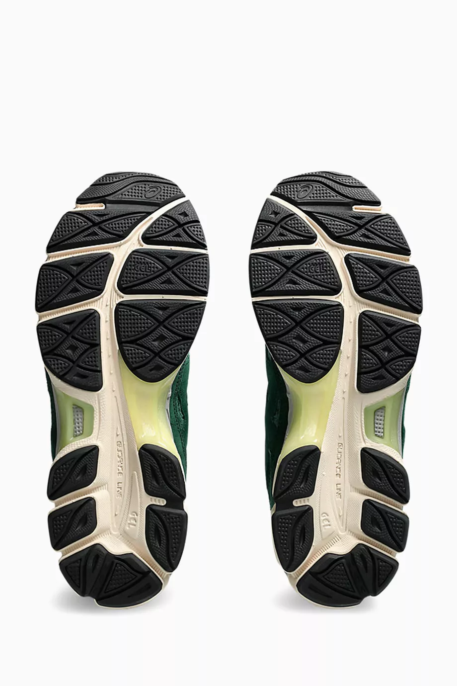 Buy Asics Green Ballaholic Gel-NYC Sneakers in Mesh For Men Online