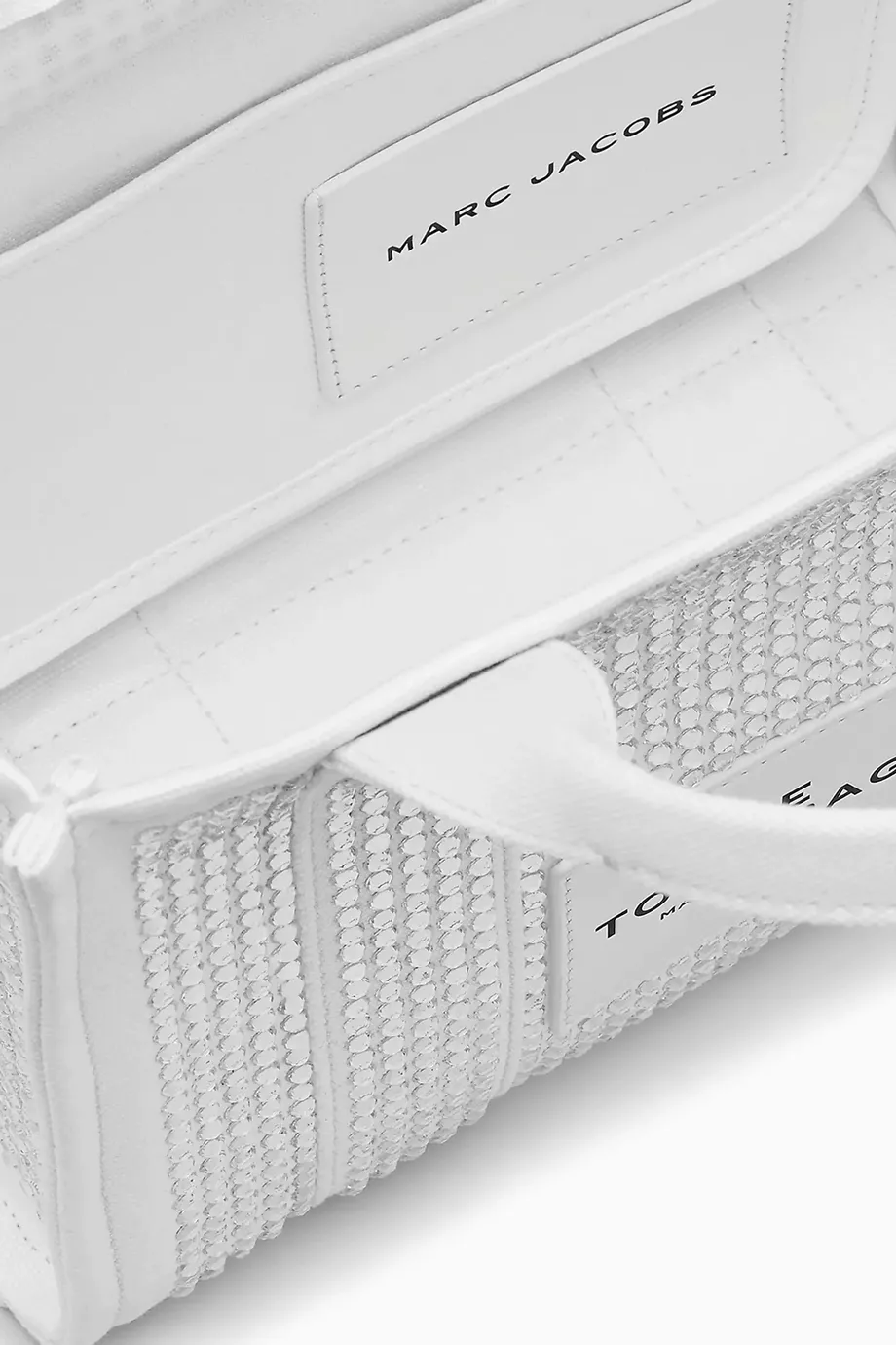 Buy Marc Jacobs White The Small Crystal Tote Bag in Crystal