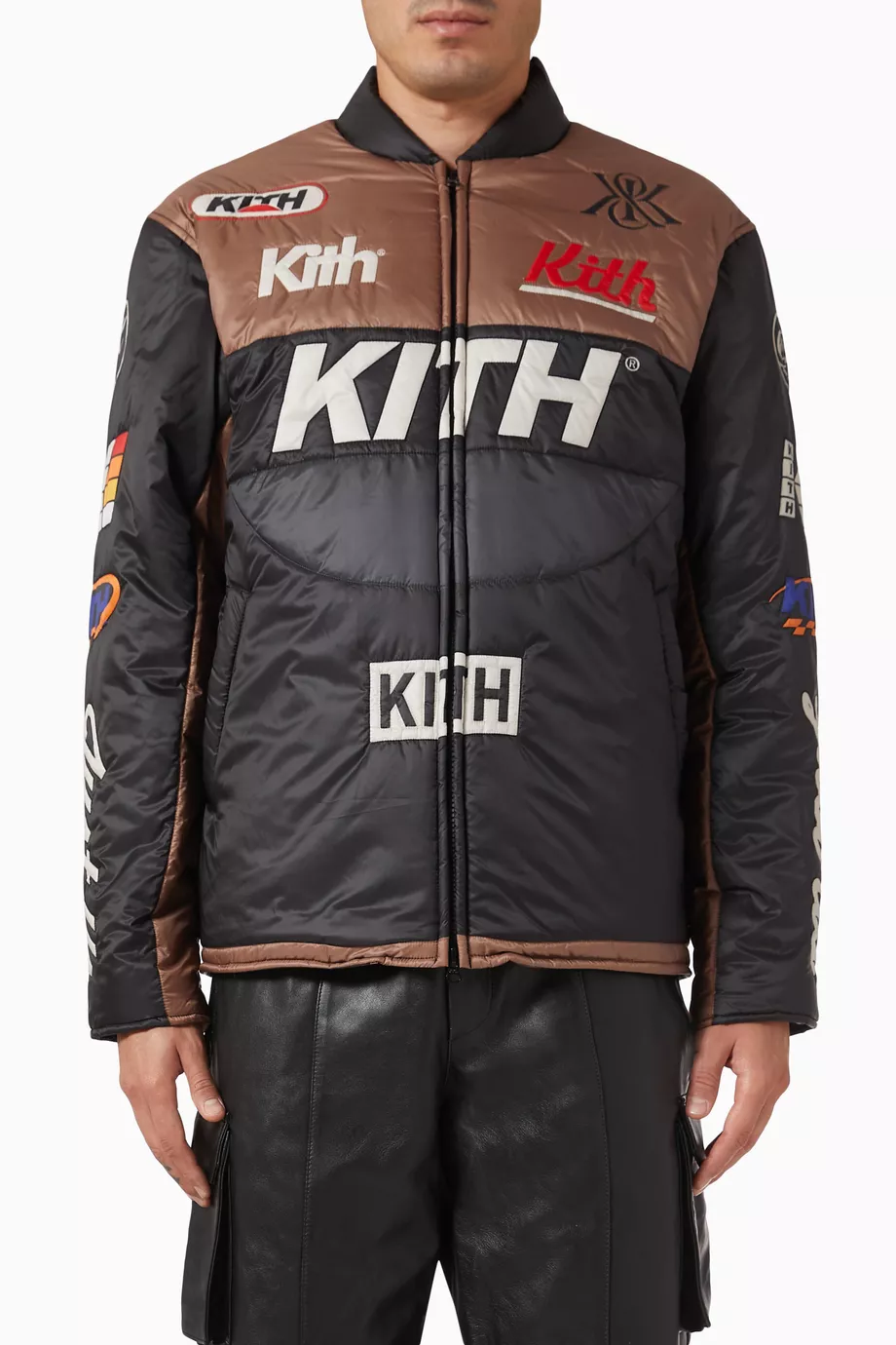 Buy Kith Multicolour Brixton Puffed Shirt Jacket For Men Online
