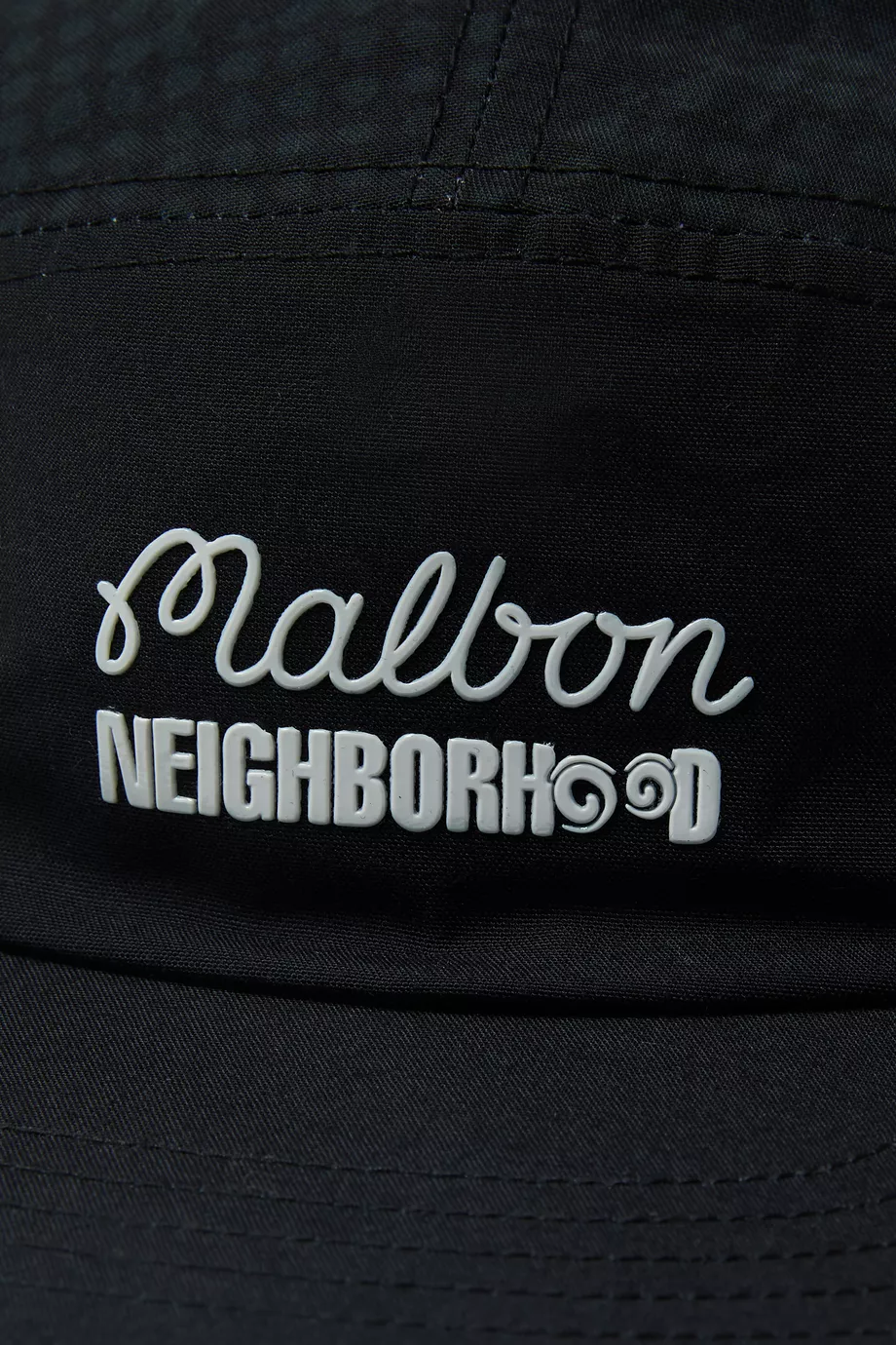 Buy Neighborhood Black x Malbon Golf Camper Hat in Nylon-taffeta
