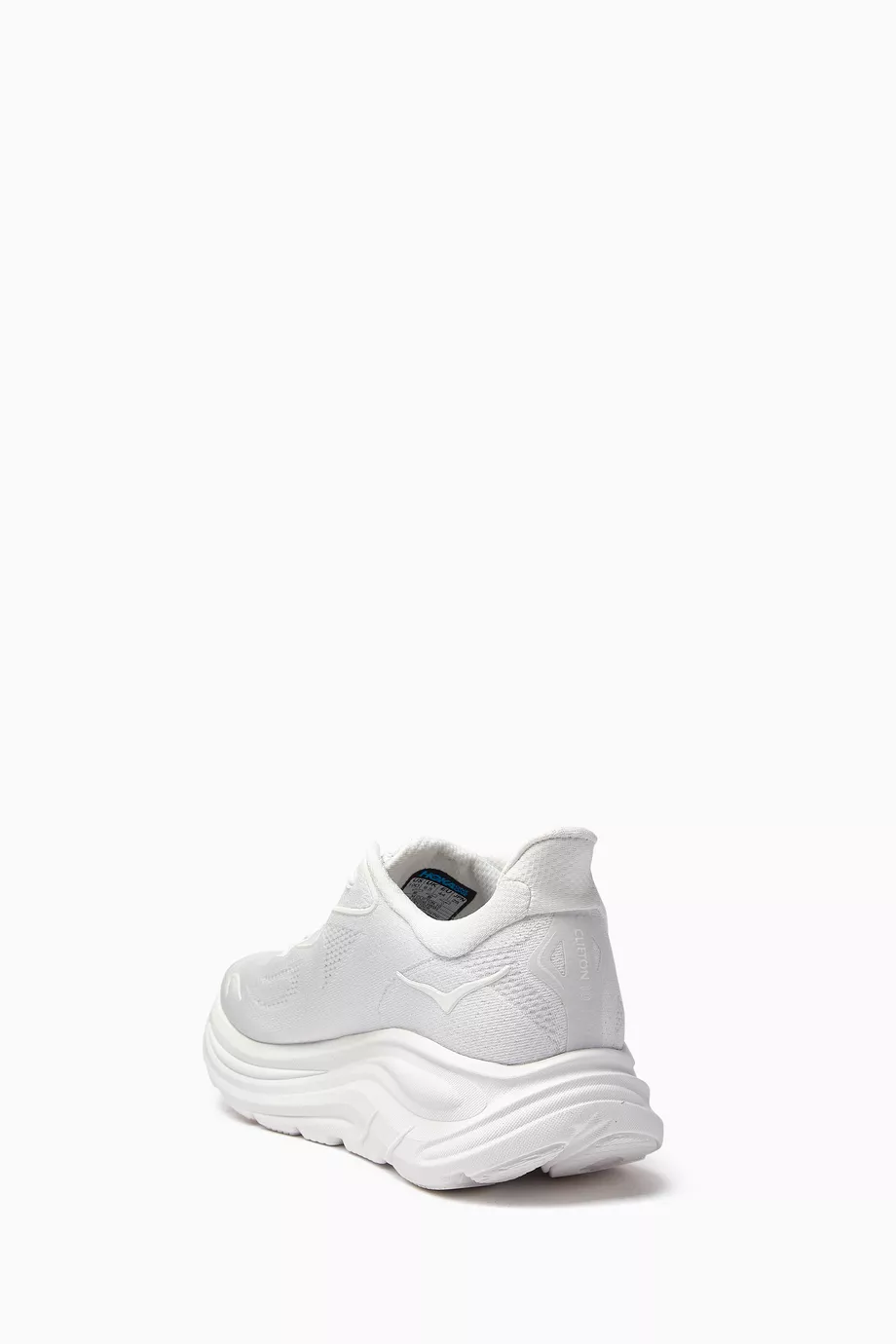 Buy Hoka White Clifton 10 Sneakers in Knit For Men Online | Ounass