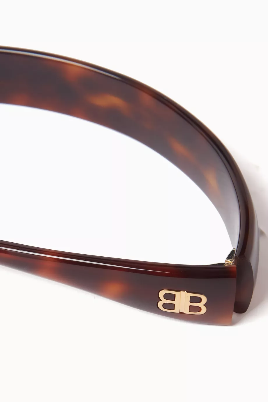 Buy Balenciaga Brown Country Club Side BB Headband in Havana