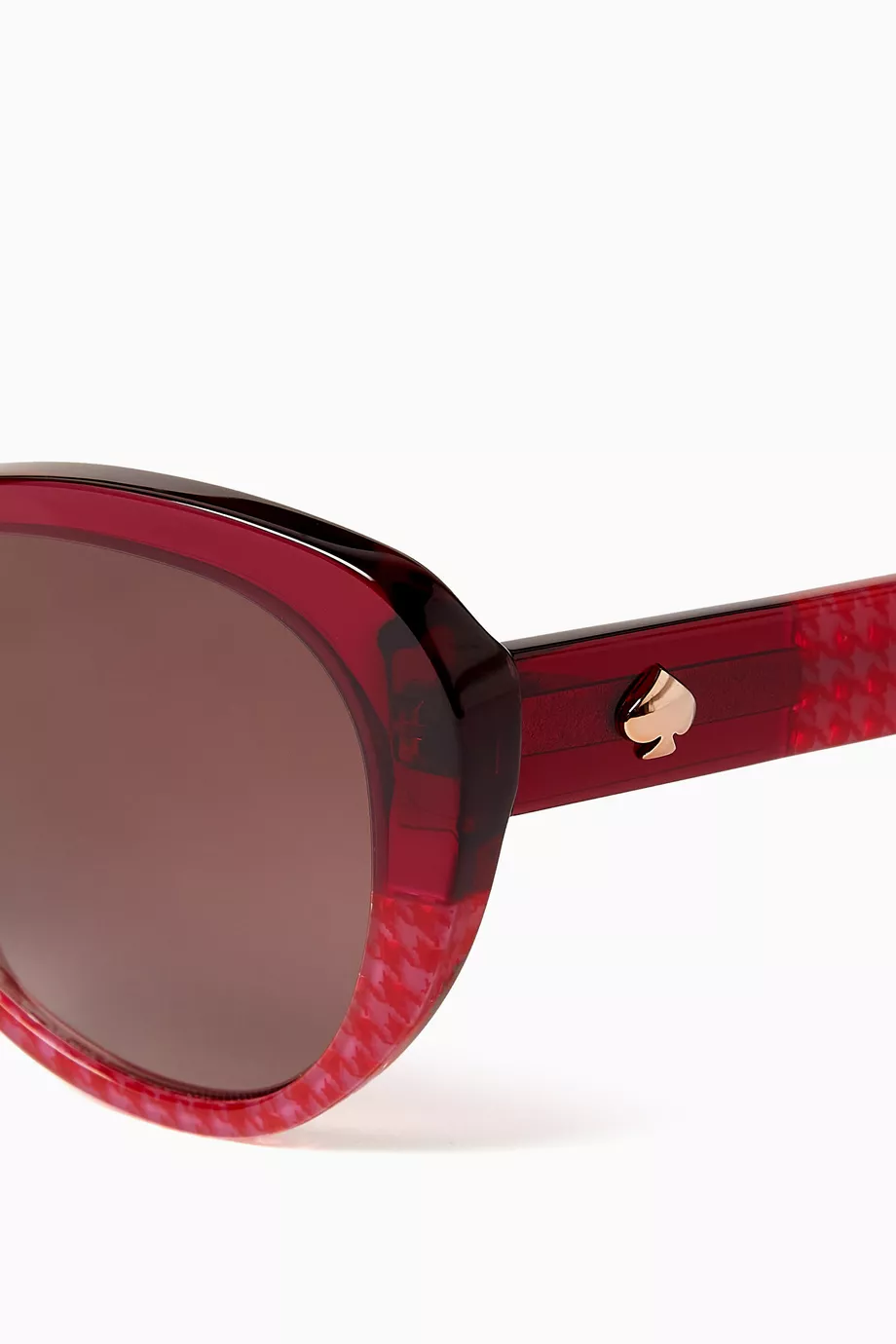 Buy Kate Spade New York Burgundy Josi Cat-eye Sunglasses in  display picture 1