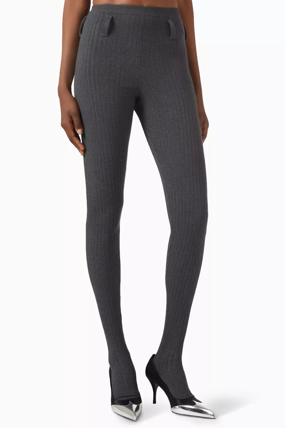 PRADA RIBBED KNIT LEGGINGS SS25【新作】注目商品 Women's Prada Hosiery | Lyst