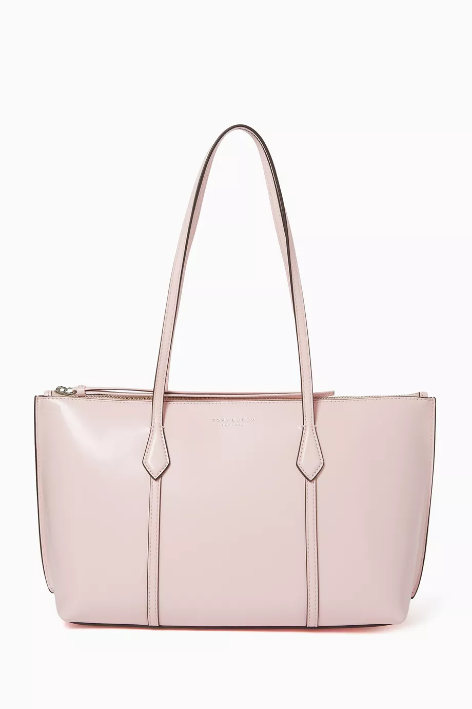 Buy Tory Burch Red x BonBon Small Perry Zip Tote Bag in Leather