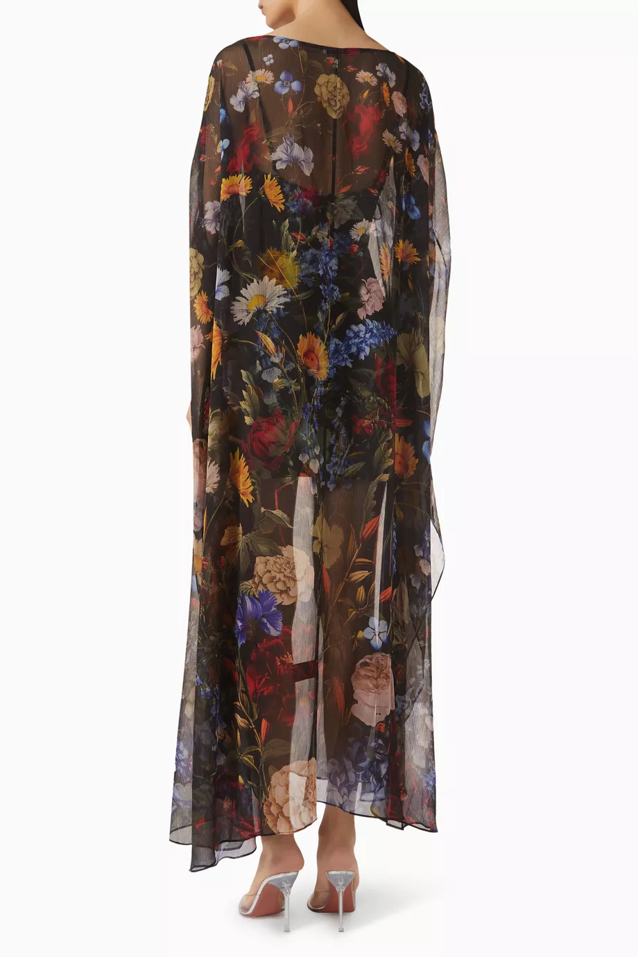 alice and olivia linn cape maxi dress Linn Cape Maxi Dress by alice + olivia at THE MILE