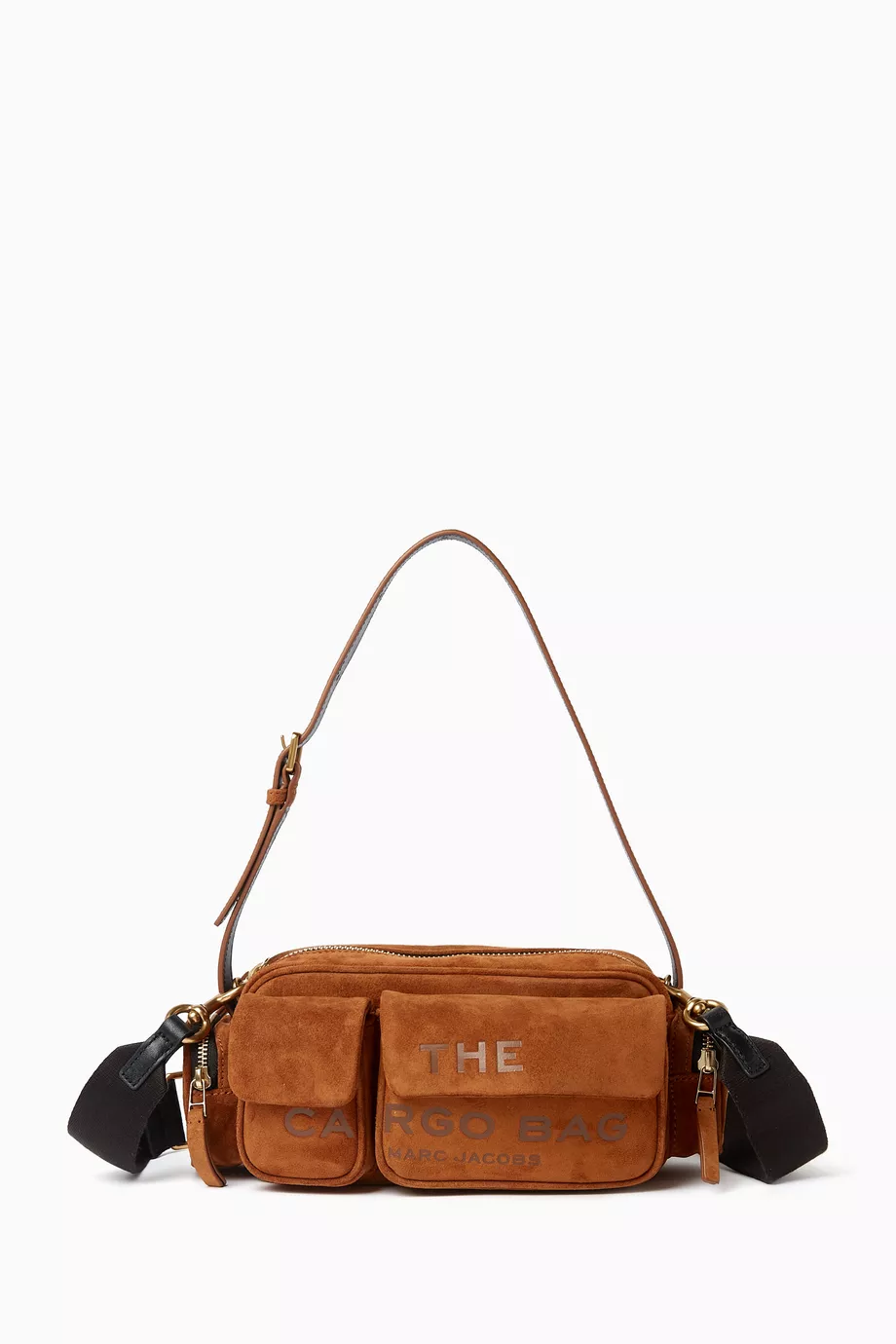 Buy Marc Jacobs Brown The Cargo Shoulder Bag in Smooth Leather For
