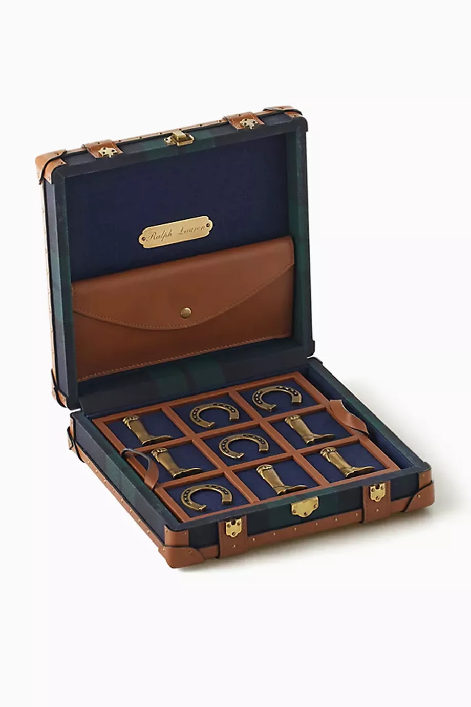 Buy Ralph Lauren Home Blue Sawyer Tic-Tac-Toe Gift Set For Men
